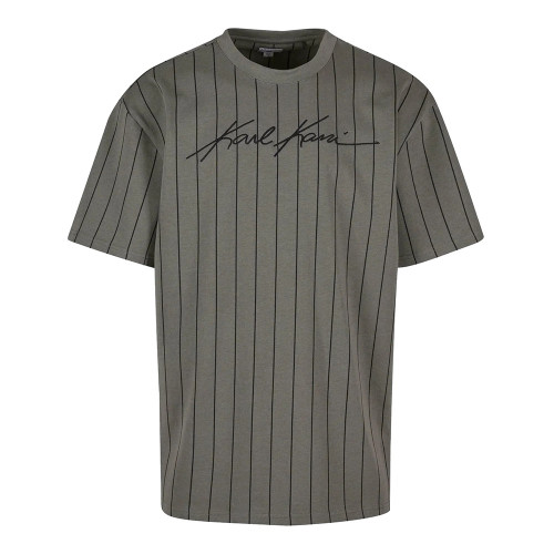Karl Kani Ανδρική κοντομάνικη μπλούζα Autograph Pinstripe Jersey Boxy T-Shirt